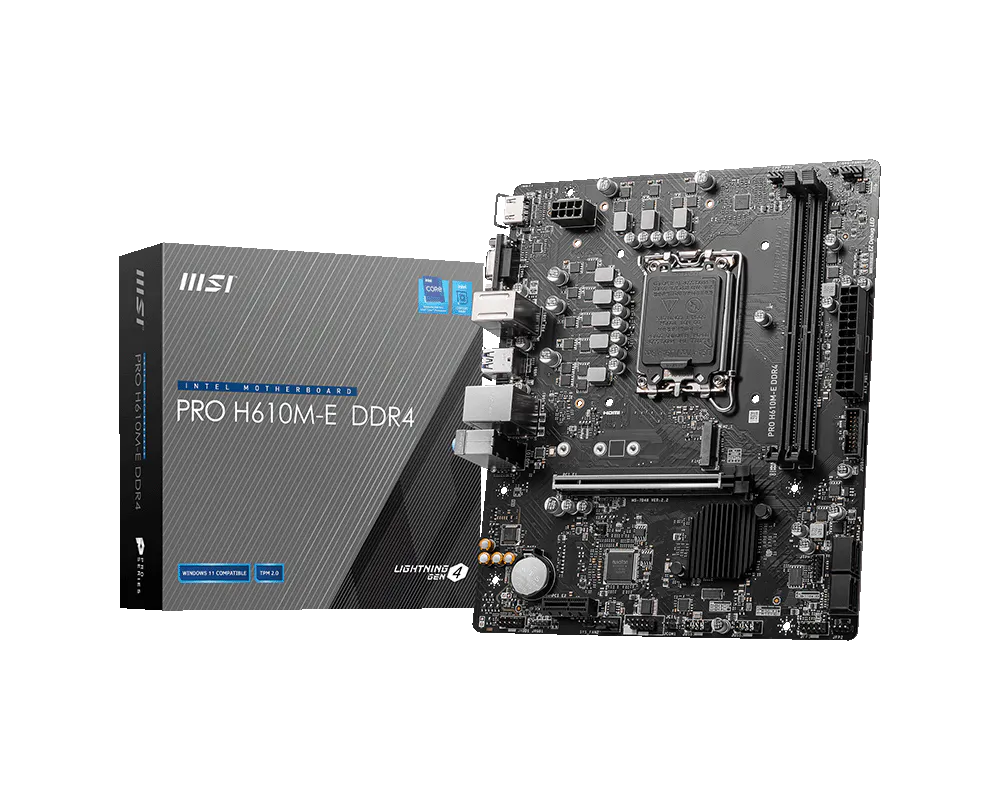 Mainboard MSI Pro H610M-E DDR4